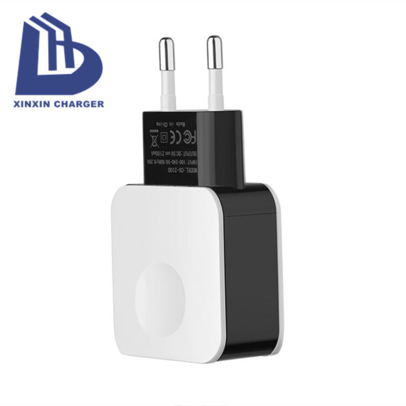 Szybka ładowarka do telefonu komórkowego Uniwersalny adapter 2 porty USB Uniwersalna ładowarka podróżna do przenośnego ładowania